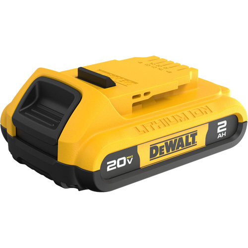 Bloc-piles 20 V Max* Compact XR, Lithium-ion, 20 V, 2 A The Estey Group