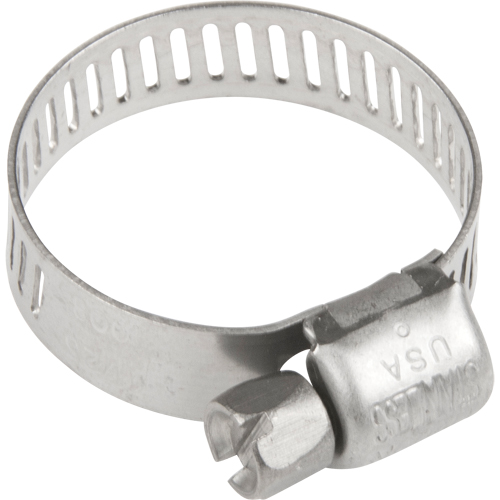 Colliers de serrage pour tuyaux - Collier de serrage & vis en acier inoxydable, Dia. min 0.316, Dia. max 7/8" The Estey Group