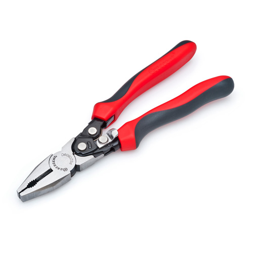 Pro Series Dual Material Lineman's Compound Action Cutting Pliers The Estey Group