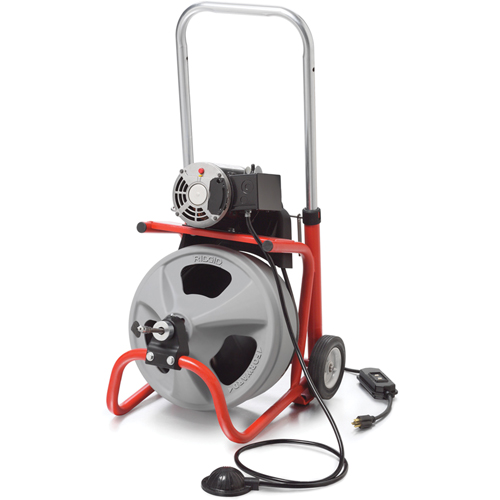 K-400 Drain Cleaning Machine with C-31 IW Cable, Electric, 3/8" The Estey Group