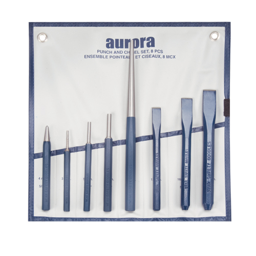 Punch and Chisel Set, 8 Pieces The Estey Group