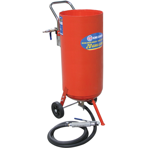 Machines de sablage &agrave; jet, 6-25 pi³/min, R&eacute;servoir de 16,6 gal. (20 gal. US) The Estey Group
