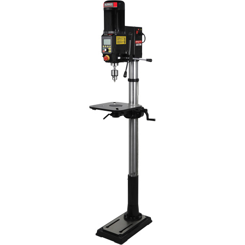 Perceuses &agrave; colonne de plancher Nova Viking DVR, 16", Mandrin 5/8", 3000 tr/min The Estey Group