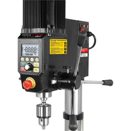 Perceuses &agrave; colonne de plancher Nova Viking DVR, 16", Mandrin 5/8", 3000 tr/min The Estey Group
