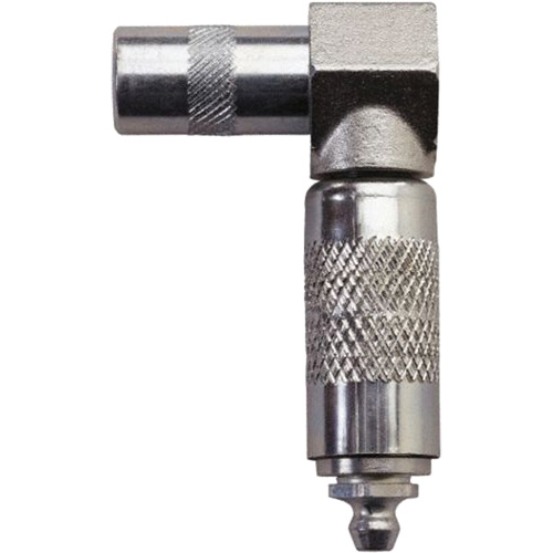 Coupleur &agrave; angle droit pour pistolet graisseur The Estey Group