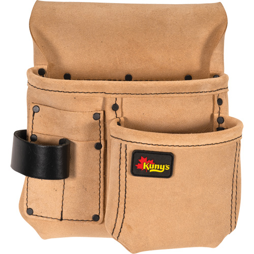 Half Carpenter Apron, Multiple Tool Holder, Leather, 4 Pockets The Estey Group