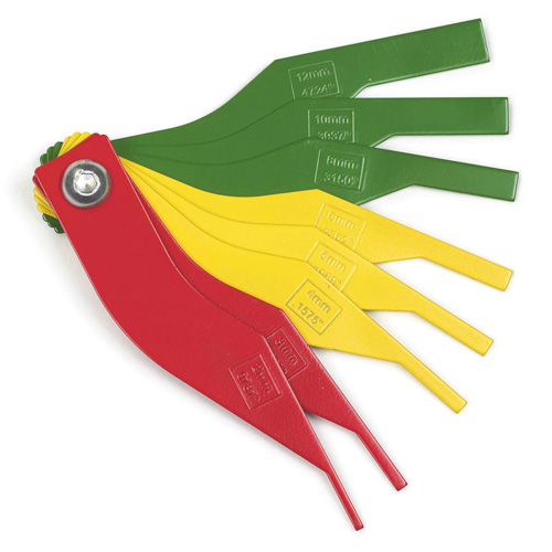 Jauge d'&eacute;paisseur pour garniture de frein The Estey Group
