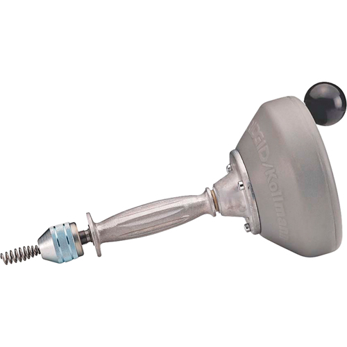 Hand Spinner with C-1IC Auger Cable #K-25-BP, Manual, Bulb, 25' Cable Length, 5/16" Cable Diameter The Estey Group