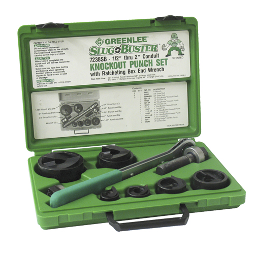 Knockout Kit with Ratchet and SlugBuster&reg; Punches The Estey Group