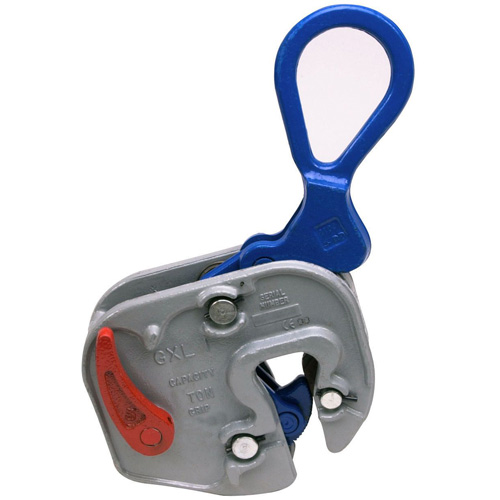 GXL Plate Clamp, 1000 lbs. (0.5 tons), 1/16" - 5/8" Jaw Opening The Estey Group