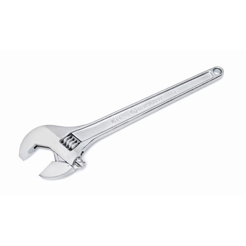 Cl&eacute; &agrave; manche conique r&eacute;glable — emball&eacute; sur carte, 15" lo, la max. 1-11/16"/43 mm, Chrome/Poli The Estey Group