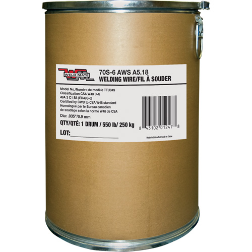 ER70S6 Welding Wire, Carbon Steel, 0.035" Diameter The Estey Group