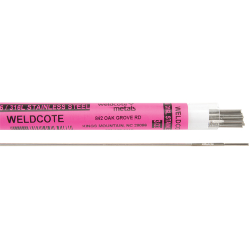 Baguettes pour soudage TIG en longueurs de 36", 3/32", Acier inoxydable The Estey Group