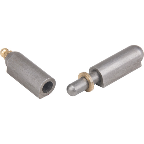 Charni&egrave;re &agrave; souder, 0,512" dia. x 3,15" lo, Acier doux a/goupille fixe en acier The Estey Group