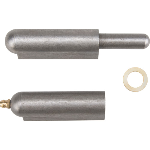 Charni&egrave;re &agrave; souder, 0,787" dia. x 5,906" lo, Acier doux a/goupille fixe en acier The Estey Group