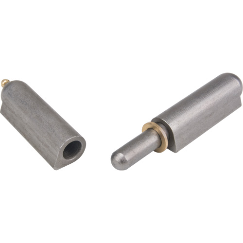 Charni&egrave;re &agrave; souder, 0,787" dia. x 5,906" lo, Acier doux a/goupille fixe en acier The Estey Group