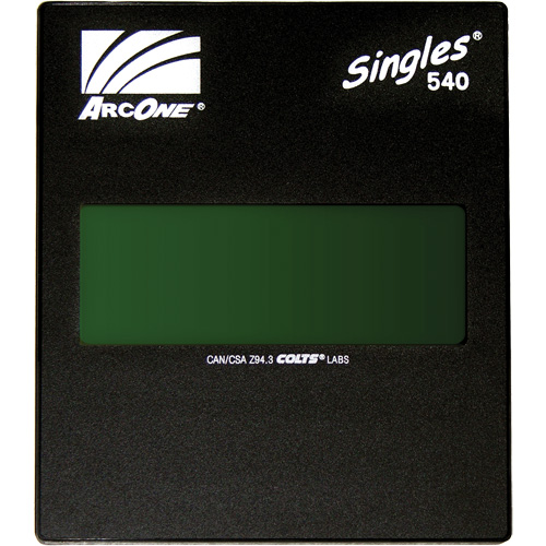 Lentille de soudage autoassombrissante haute d&eacute;finition ArcOne Singles, 5" la x 4" h Champ de vision, Pour utilisation avec ArcOne&reg; The Estey Group