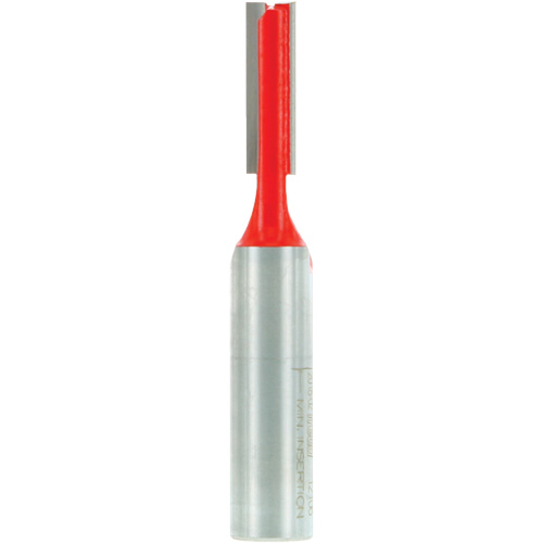 Router Bit - Double Flute Straight Bit, 5/16" Dia., 1" H, 2-3/4" L The Estey Group