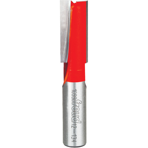 Router Bit - Double Flute Straight Bit, 9/16" Dia., 1" H, 2-7/8" L, 1/2" Shank The Estey Group