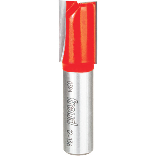 Router Bit - Double Flute Straight Bit, 5/8" Dia., 1-1/2" H, 2-1/2" L, 1/2" Shank The Estey Group