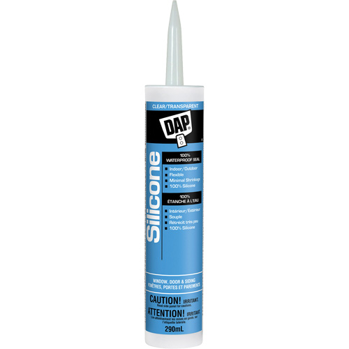 Silicone Sealant, 290 ml, Tube, Clear The Estey Group