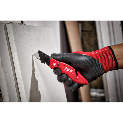 Fastback Flip Utility Knife, 2" Blade, Carbon Steel Blade, Metal Handle The Estey Group