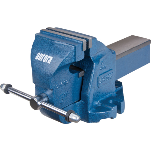 Heavy-Duty Bench Vise, 5" Jaw Width, 3-3/10" Throat Depth The Estey Group