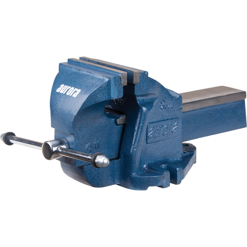 Heavy-Duty Bench Vise, 6" Jaw Width, 3-1/2" Throat Depth The Estey Group