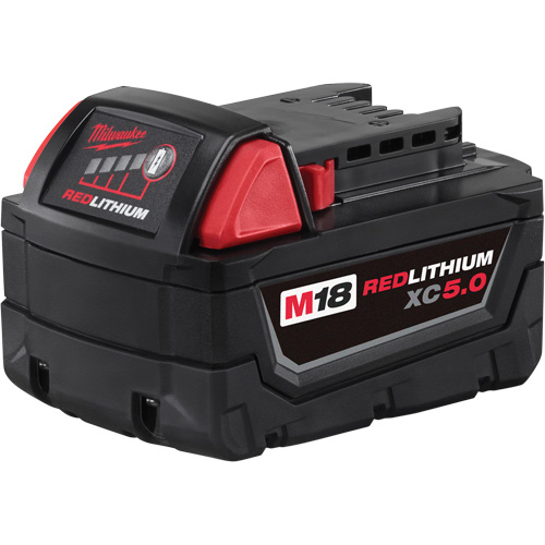Bloc-piles &agrave; capacit&eacute; &eacute;tendue M18 Redlithium XC5.0 , Lithium-ion, 18 V, 5 A The Estey Group