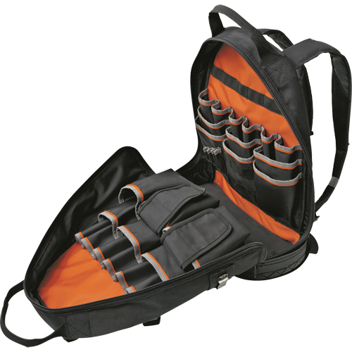 Tradesman Pro Electrician's Backpack Organizer, 14" L x 7" W, Black, Ballistic The Estey Group