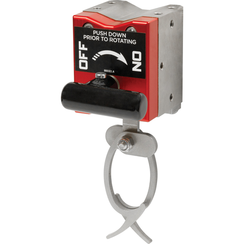 On/Off Magnetic Hanging Hooks, 7-5/8" Length, 2-1/2" Diameter, 110 lbs. Capacity The Estey Group