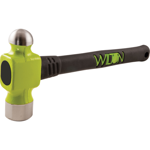 BASH&reg; Ball Pein Hammer, 40 oz. Head Weight, Plain Face, Cushion Handle The Estey Group