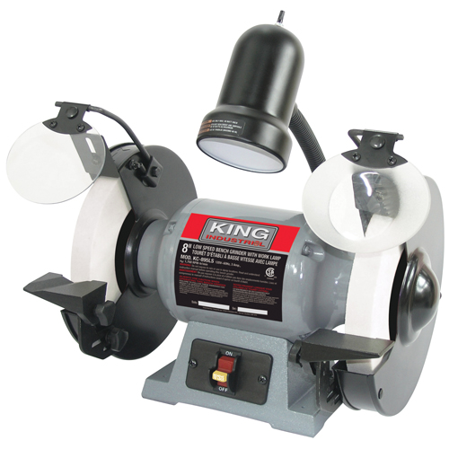 Bench Grinder, 8" Wheel Diameter, 1/2 HP, 1750 RPM The Estey Group