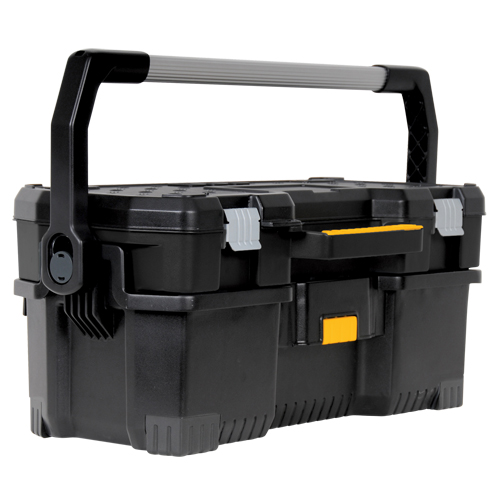 Tote with Power Tool Case, 12-13/16" W x 24 D x 11-3/16" H, Black The Estey Group