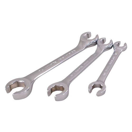 Wrench Set, Flare Nut, 3 Pieces, Imperial The Estey Group