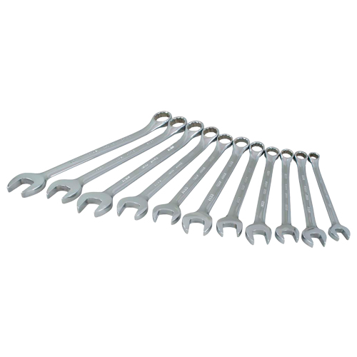 Wrench Set, Combination, 11 Pieces, Metric The Estey Group