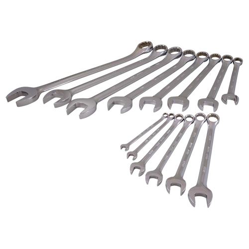 Wrench Set, Combination, 14 Pieces, Metric The Estey Group