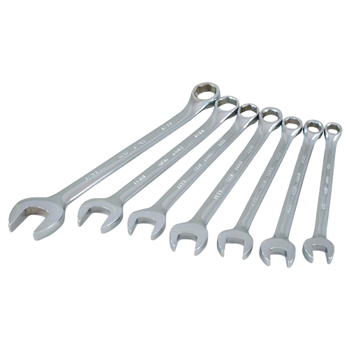 Wrench Set, Combination, 7 Pieces, Metric The Estey Group
