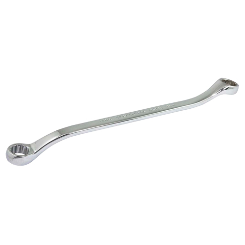 Cl&eacute; polygonale, 12 pans, 14 mm x 15 mm, d&eacute;cal&eacute;es de 15°, Fini Chrome The Estey Group