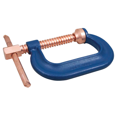 C-Clamp, 8" (203 mm) Capacity, 4-1/2" (114 mm) Throat Depth The Estey Group