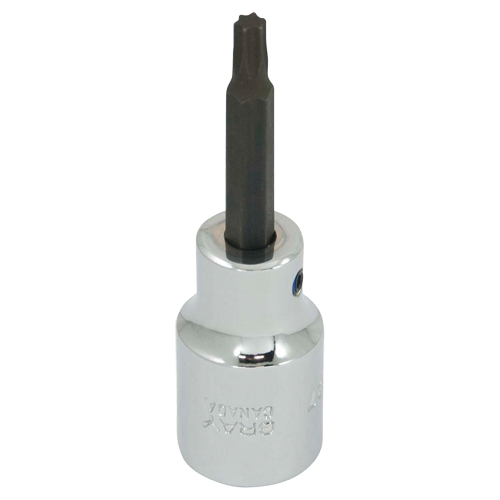 Socket, Torx&reg;, T-27 x 3" L, 1/2" Square Drive Drive The Estey Group