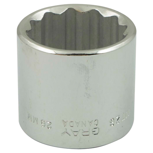 Socket, 6 mm, 3/8" Drive, 12 Points The Estey Group