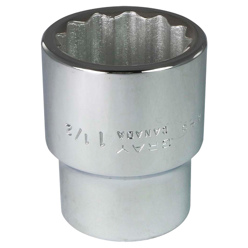 Socket, 1-1/2", 1" Drive, 12 Points The Estey Group