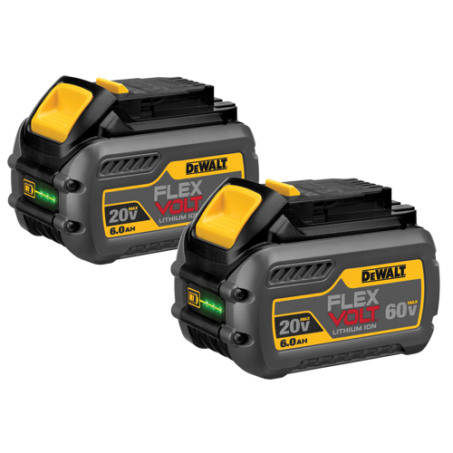 Blocs-piles FlexVolt, Lithium-ion, 60 V, 6 A The Estey Group