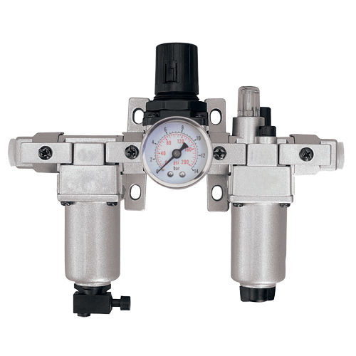 Filtre, r&eacute;gulateur et lubrificateur d'air modulaire (manom&egrave;tre compris), 3/4" NPT The Estey Group