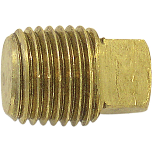 Pipe Plugs (Square Head), 1/2" Dia., Brass The Estey Group