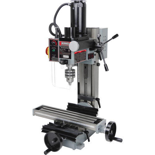 Mini Milling & Drilling Machine, 2 Speeds, 1/2" Drilling Capacity The Estey Group