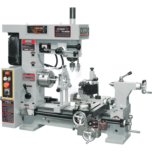 Combo Lathe/Milling Machine, 43" L x 19-1/2" W x 38" H The Estey Group