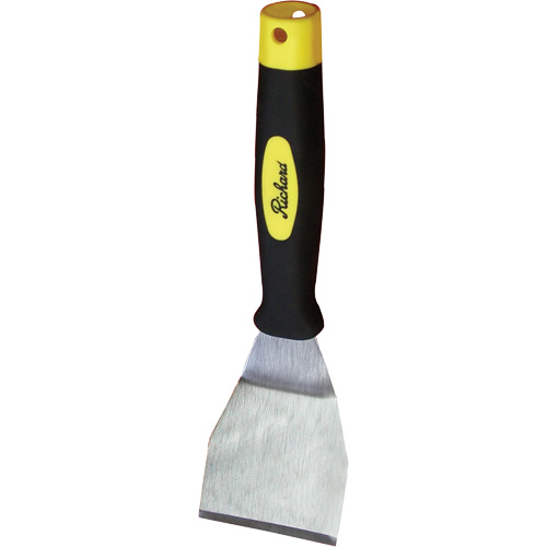 Bent Chisel Scraper, Carbon Steel Blade, 6" Wide, Plastic Handle The Estey Group