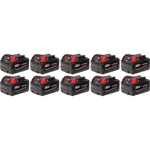 Bloc-piles M18 Redlithium, Lithium-ion, 18 V, 5 Ah The Estey Group
